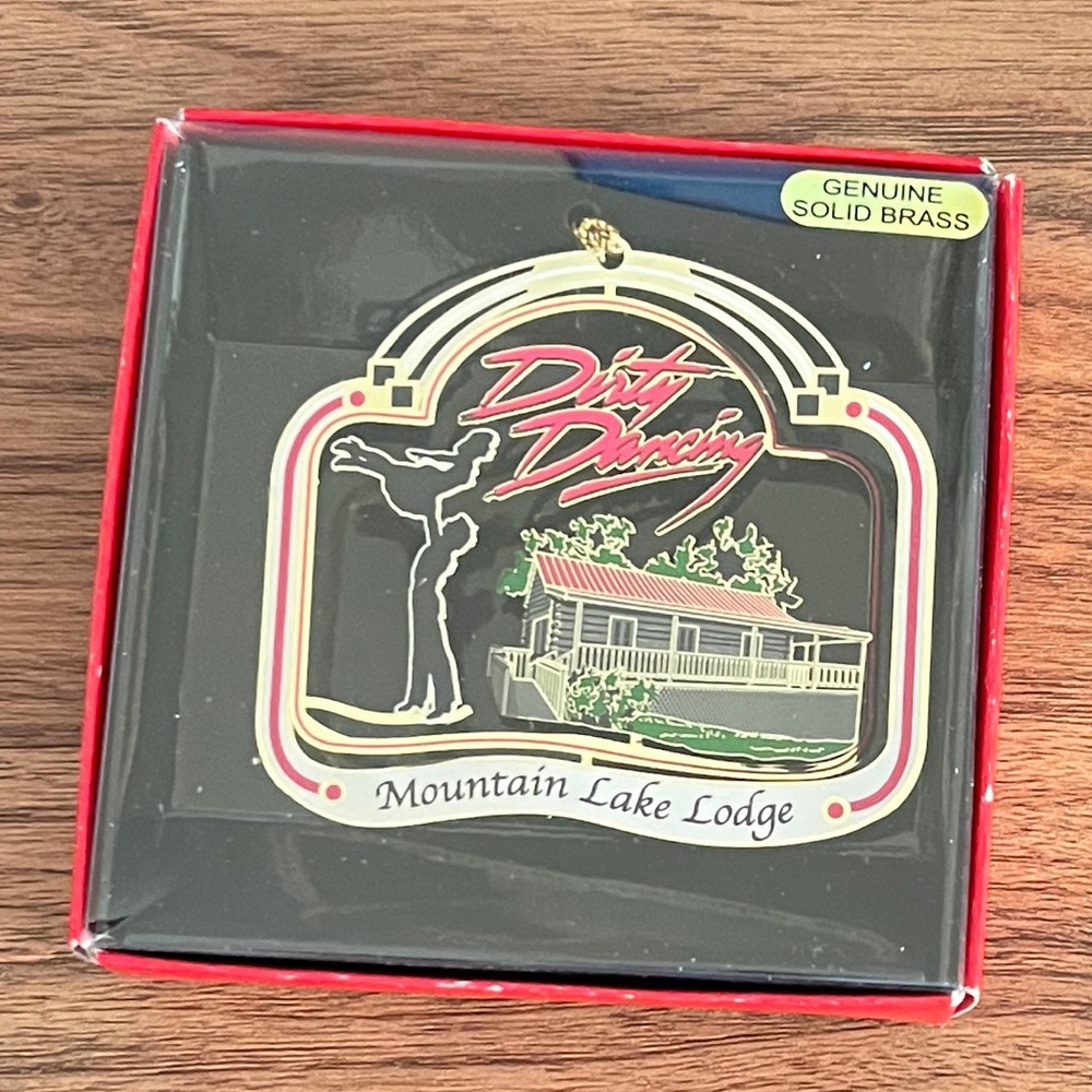 Dirty Dancing Mountain Lake Lodge Ornament
